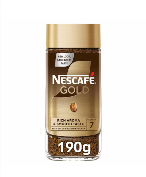 Nescafe Gold Ground Coffee Jar, 190g