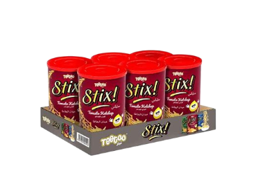 كاتشب تيتو ستيكس بالطماطم، 45 غرام × 6 علب