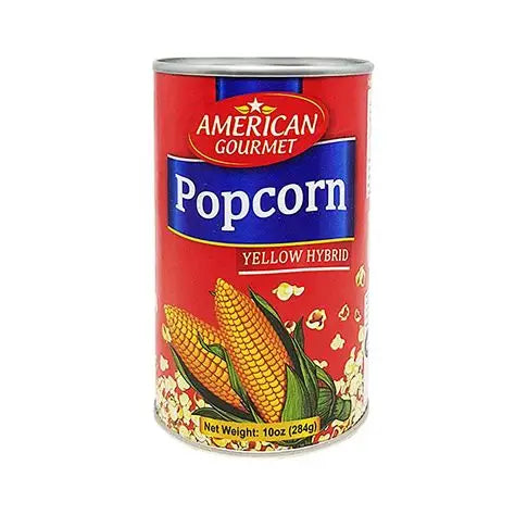 American Gourmet Yellow Hybrid Pop Corn, 284g