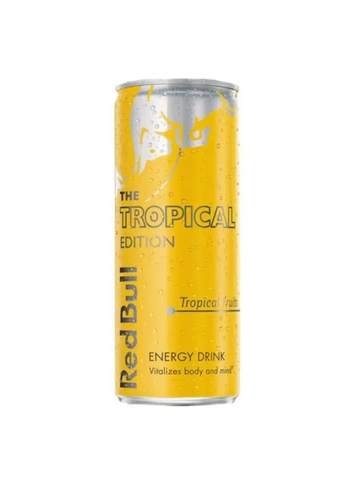 Red Bull The Tropical Edition Energy Drink Can 250ml
