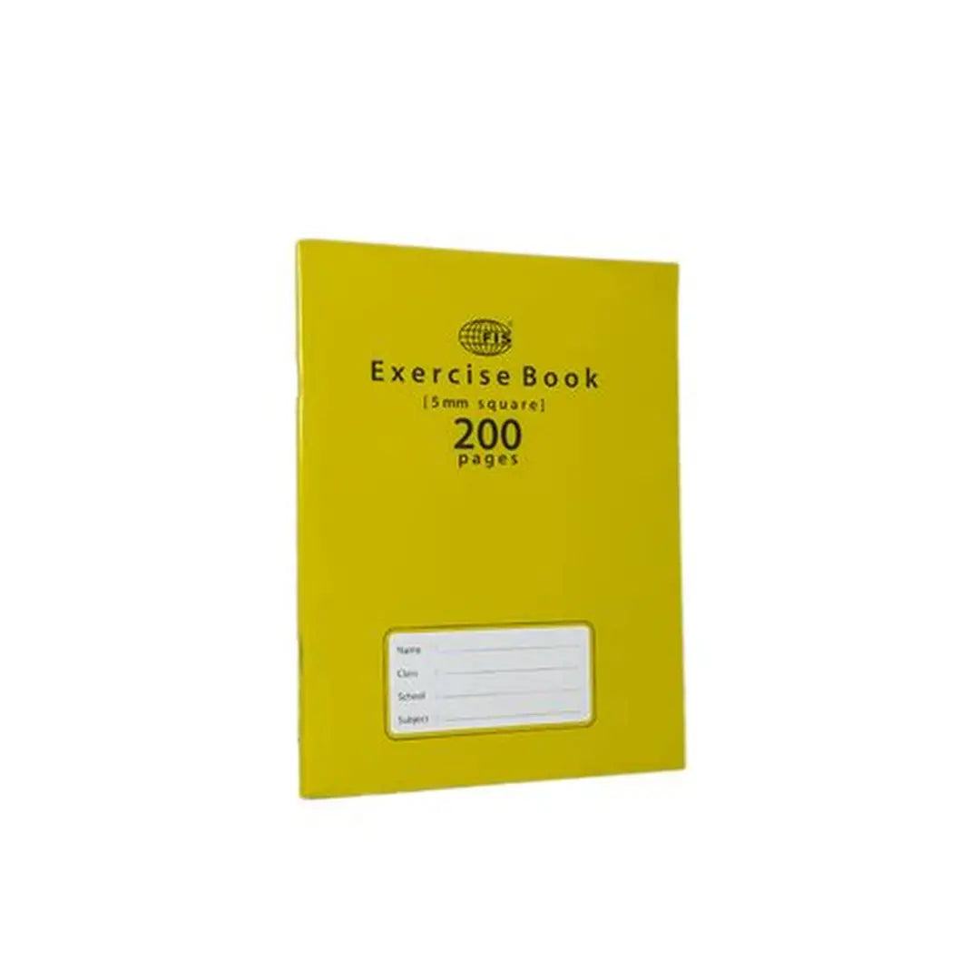 Exercise Book Single Line With 2 Side Margin, 200 Pages