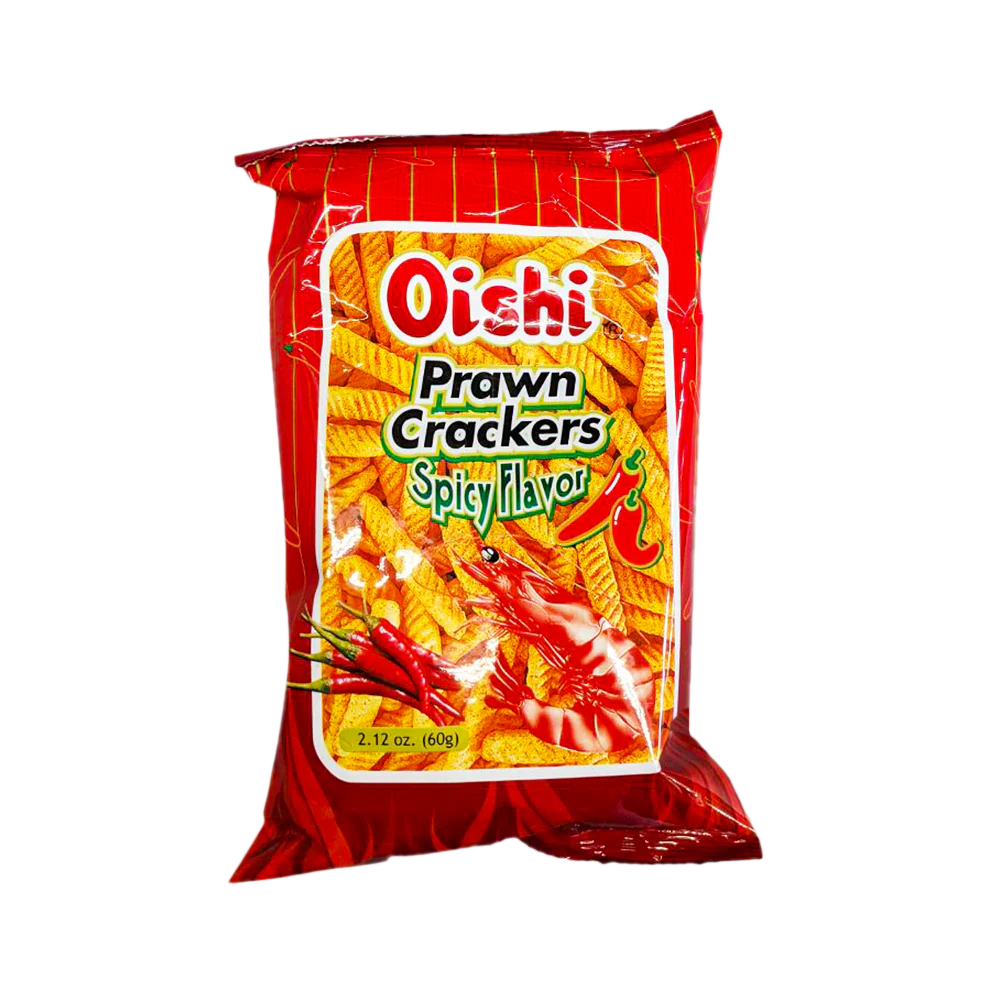 Oishi Prawn Spicy Flavor 60 g