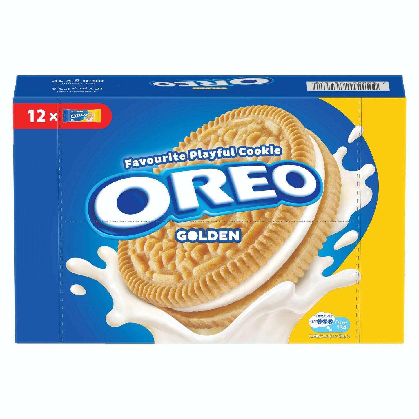 Oreo Sandwich Golden Cookies, 12x36.8g