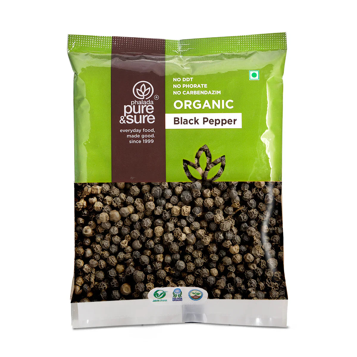 Organic Spices Pepper Whole, 50g