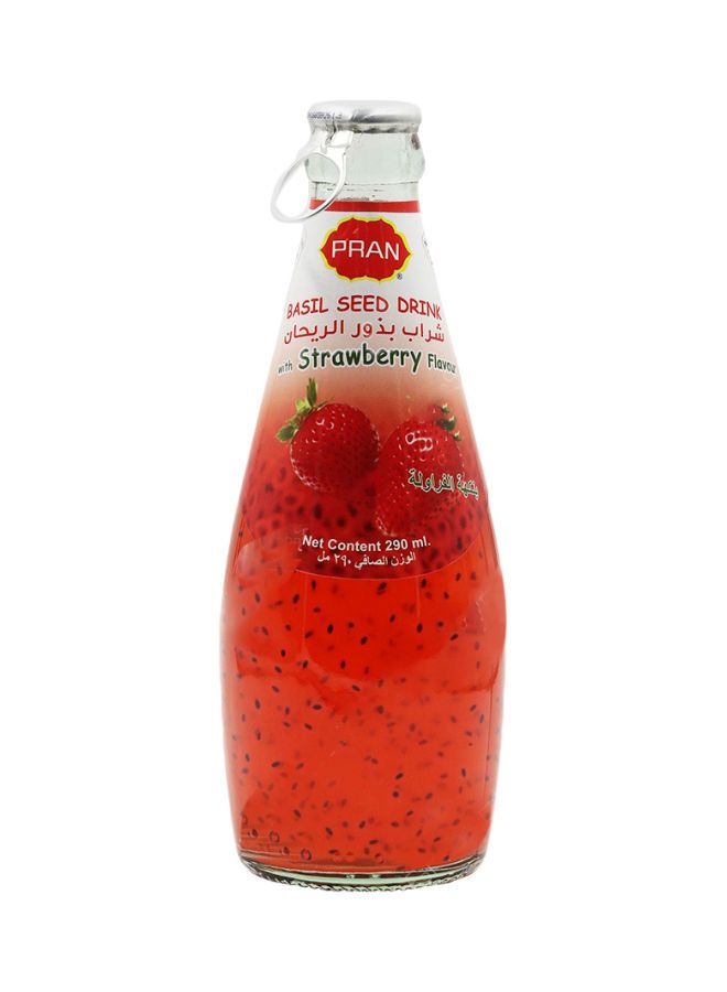 PRAN BASIL SEED DRINK STRAWBERY 290 ML