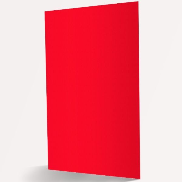 Foam Board 70X100Cm 5Mm Red Color