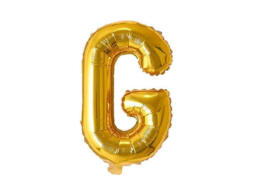 Party Point Foil Balloon G 16 Inches with Straw, 1 Piece