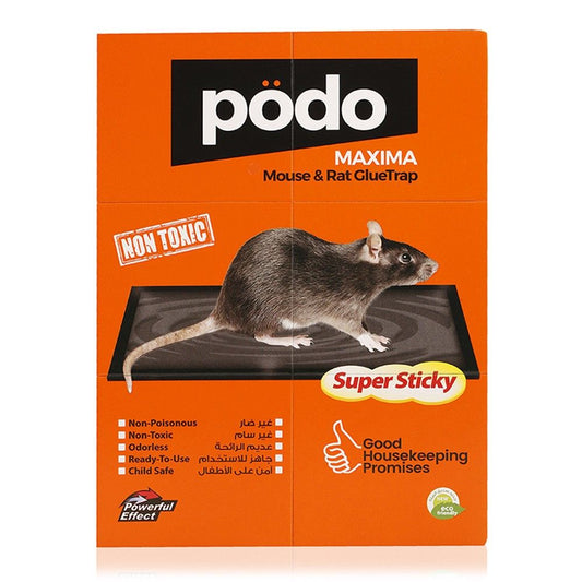 Podo Maxima Mouse and Rat Glue Trap 1Piece