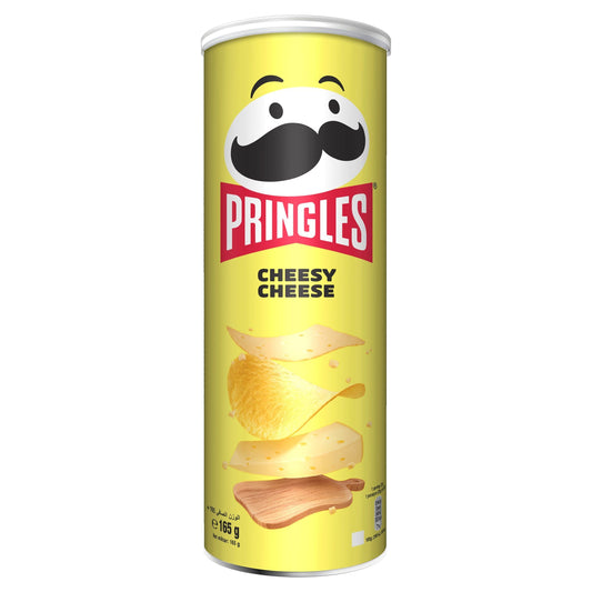 Pringles Cheesy Cheese Chips Can, 165g