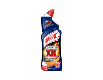 Harpic Power Plus 10X Original Disinfectant Toilet Cleaner, 750ml