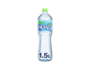 Arwa Still Water Bottled Drinking Water Pet, 1.5L