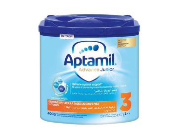 Aptamil Advance Junior 3 Next Generation Growing Up Formula, 1-3 Years 400g
