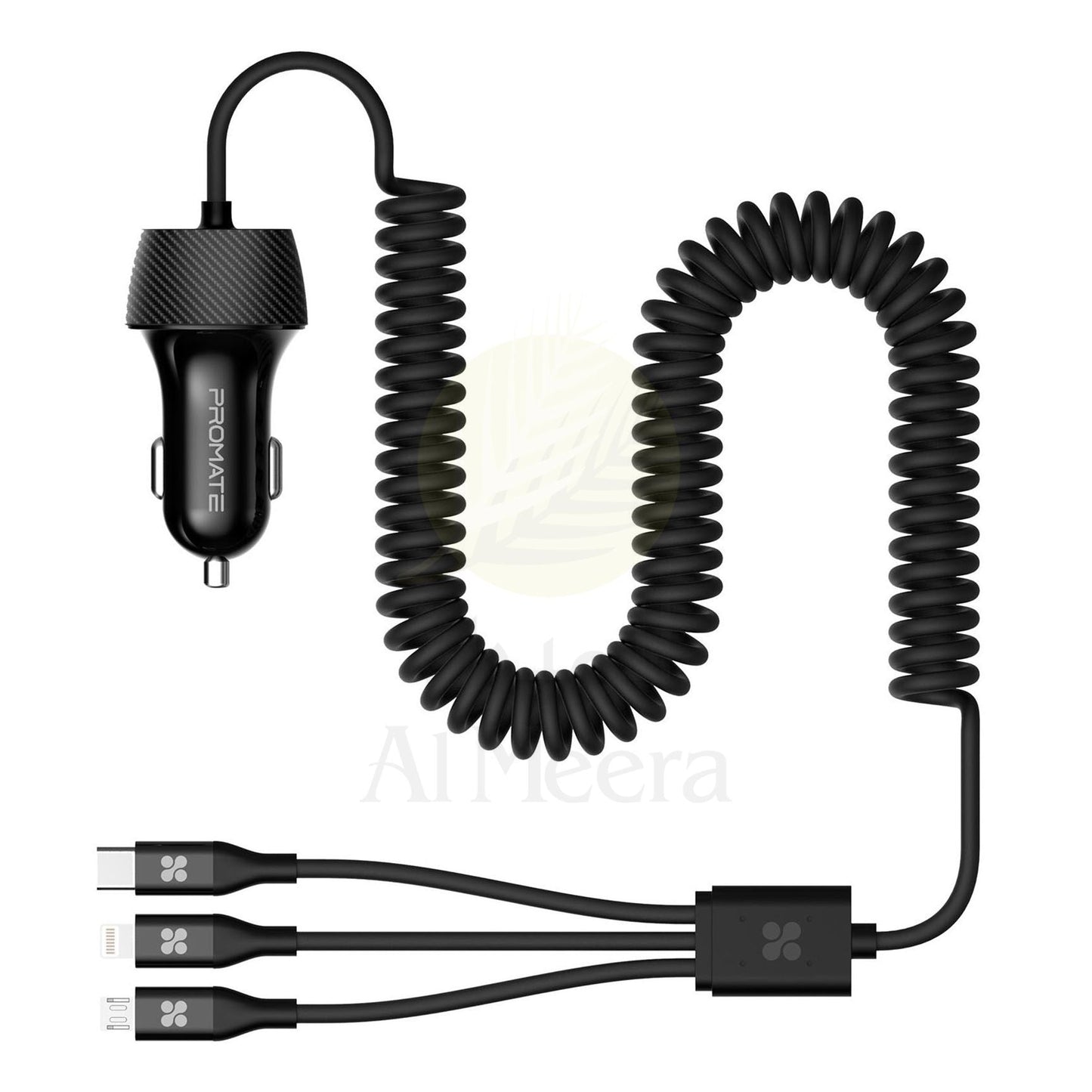 Promate Car Charger Universal Multi-Connect