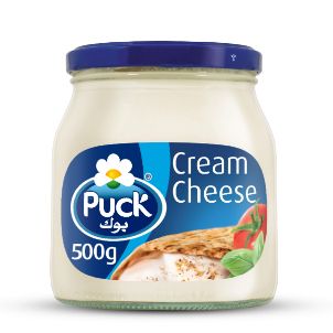 Puck Cheese Jar White 2X500G