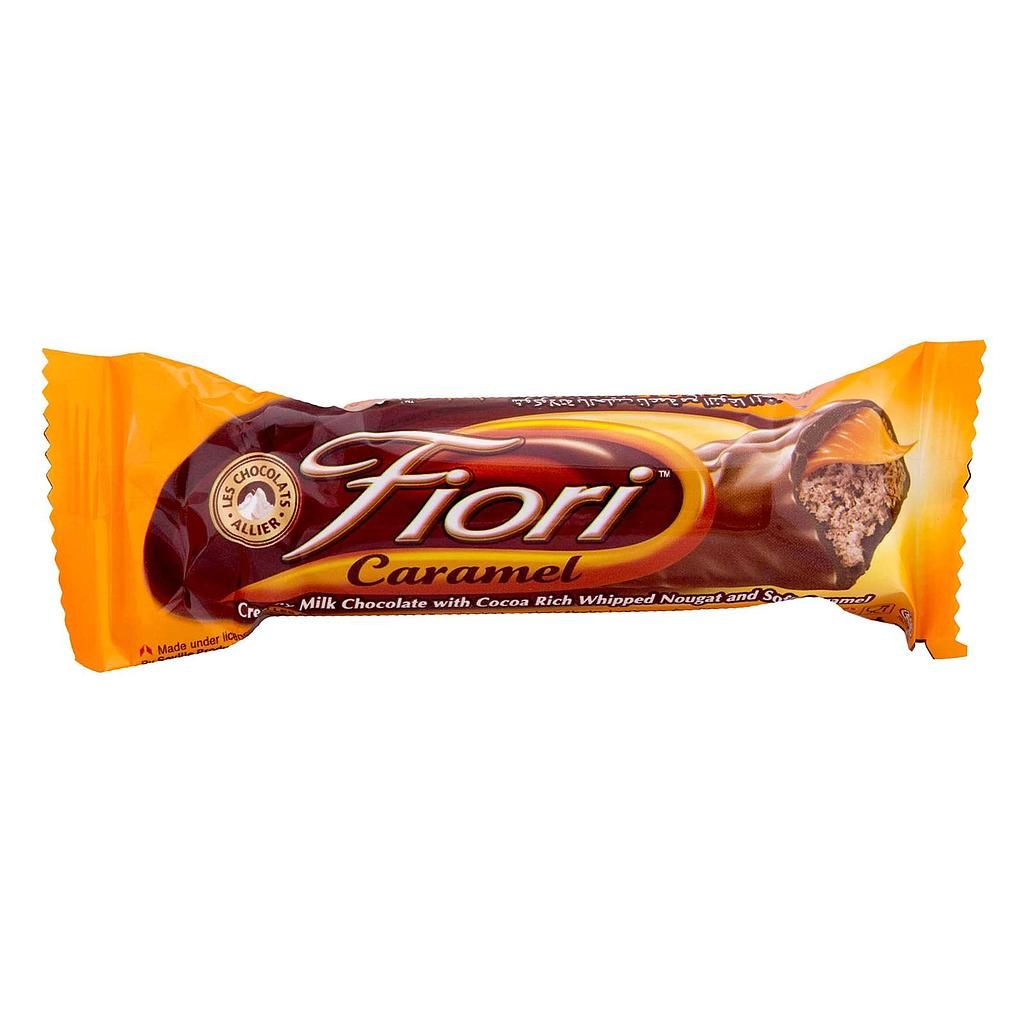 Quanta Fiori Creamy Milk Chocolate with Cocoa Rich Whipped Nougat and Soft Caramel, 30g