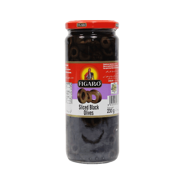 Figaro Sliced Black Olives 230 g