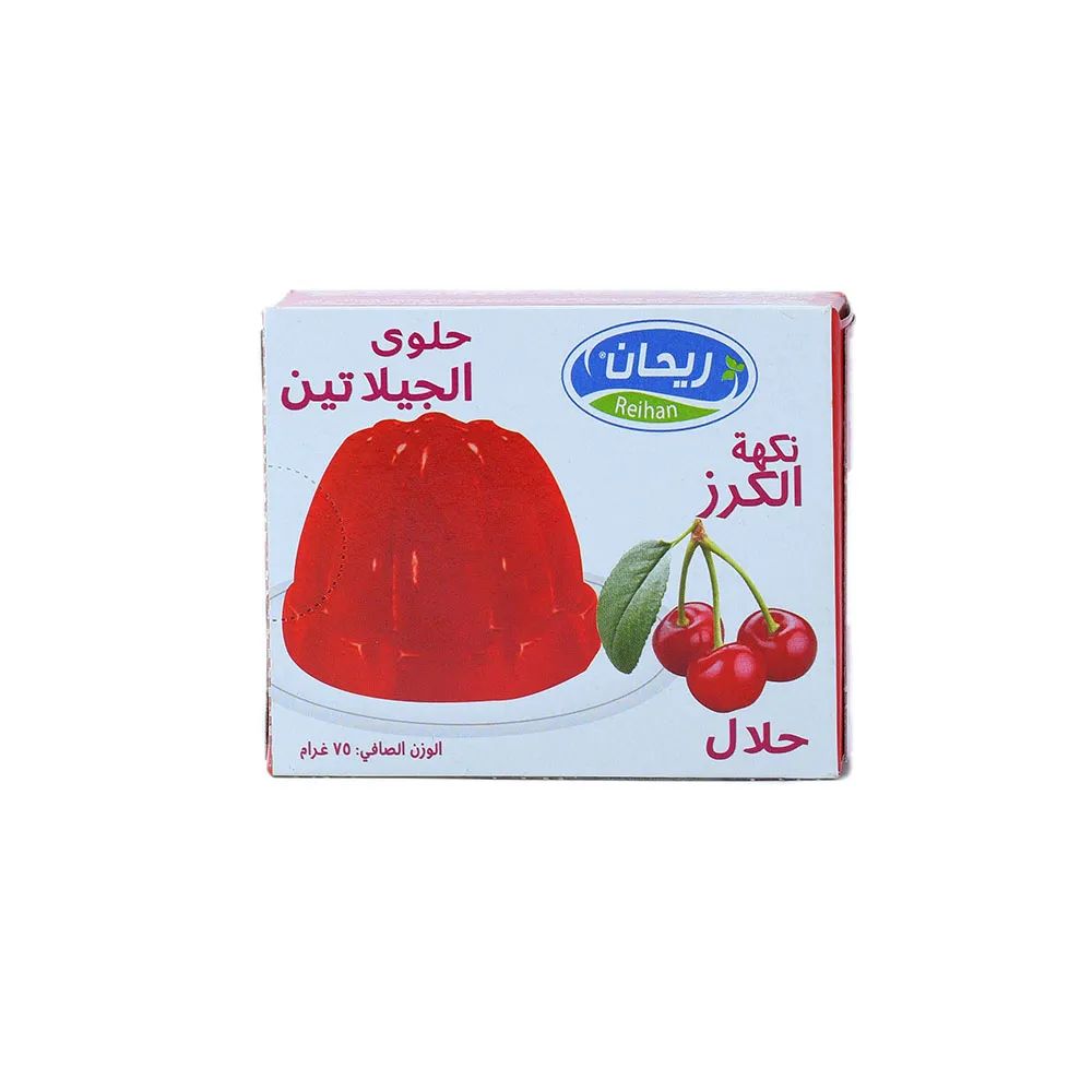 Reihan Gelatin Dessert Cherry Flavor