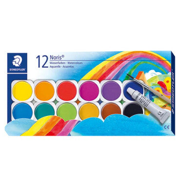 Staedtler Noris Club Water Colours, Set of 12
