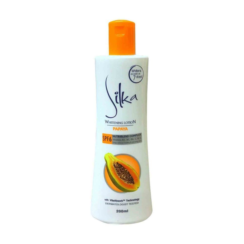 Silka Whitening Lotion Papaya 200 ml