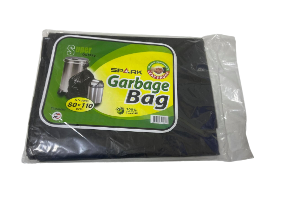 Spark Garbage Bag, XL, 80x110cm, 55 Gallon, 12 Pieces