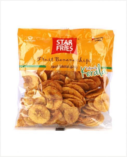 Star Fries Banana Chips, 125g