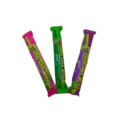 Super Hiper Acido Bubble Gum Stick, 8g