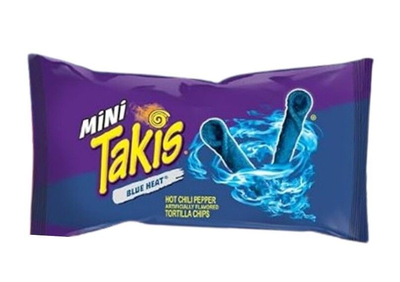 Takis Blue Heat Mini Tortilla Chips, 35g