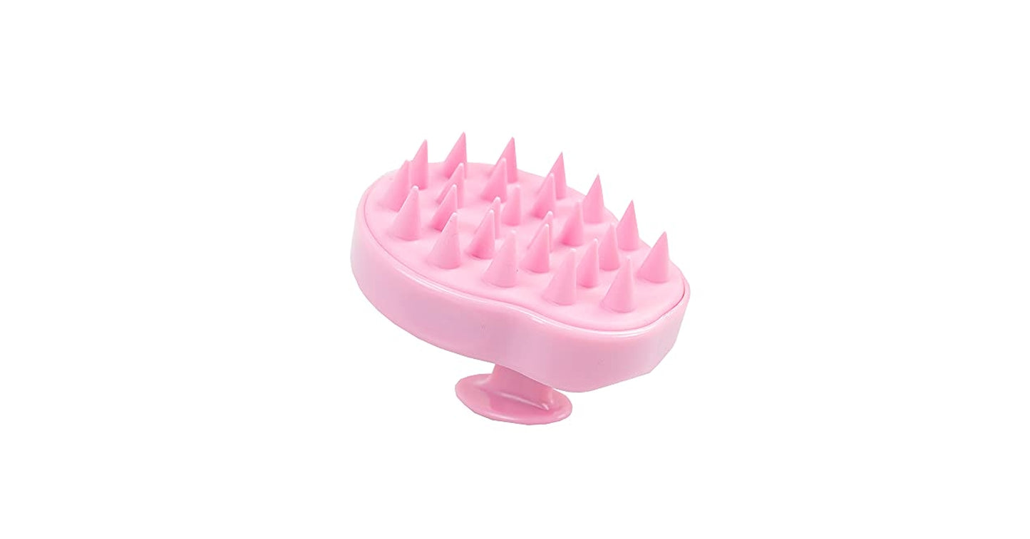 The Vintage Cosmetics Company Scalp Massaging Shower Brush Pink
