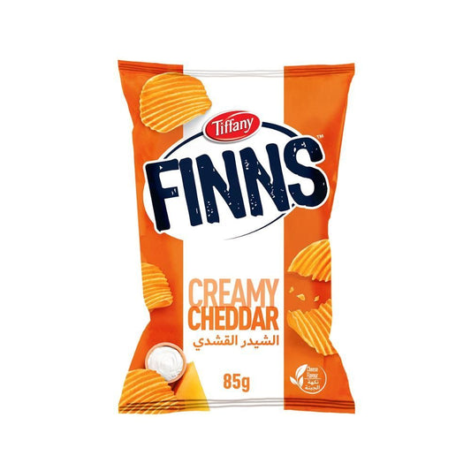 Tiffany Finns Crinkled Potato Chips Cheese, 85g