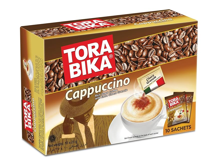 Torabika Cappuccino Box 25 G 20 Sachets