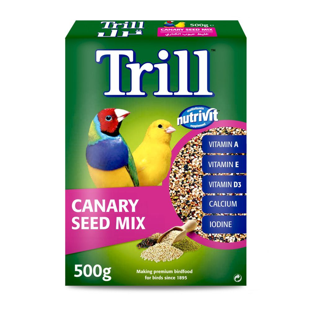 Trill Canary Seed Mix Bird Food, 500g