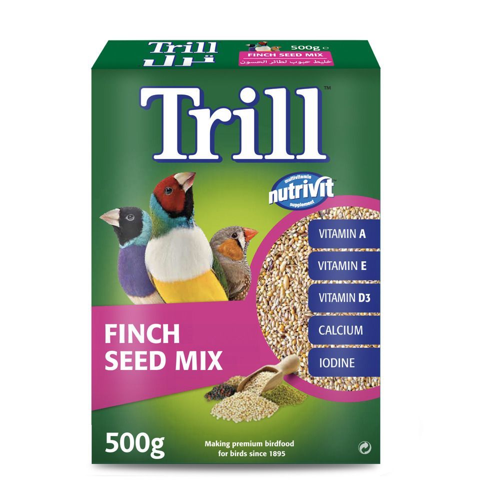 Trill Finch Seed Mix Bird Food, 500g
