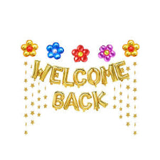 Welcome Back Balloons