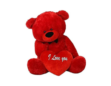 Teddy Bear Red Heart