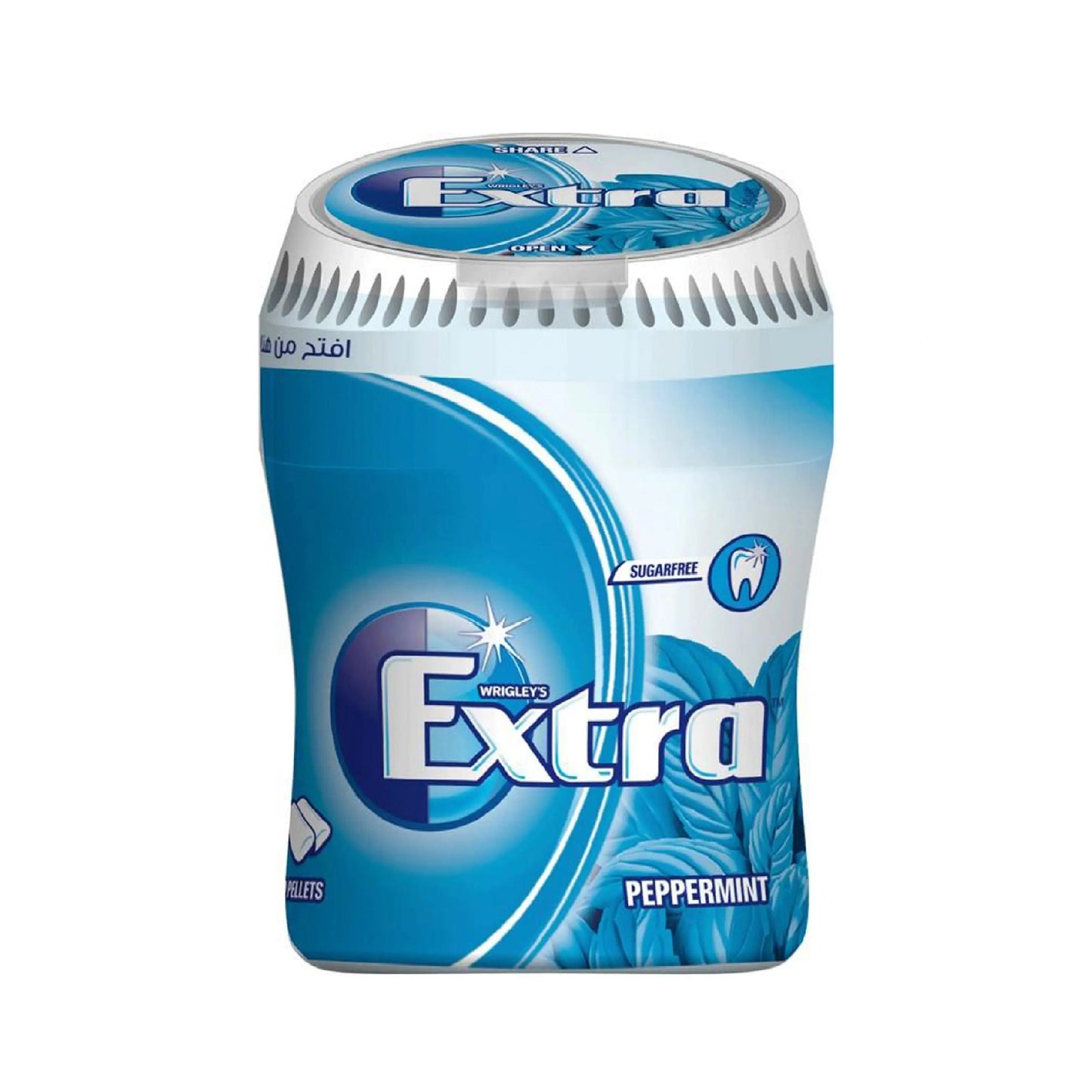 Wrigley's Extra Peppermint Gum Biggie Bottle, 84g