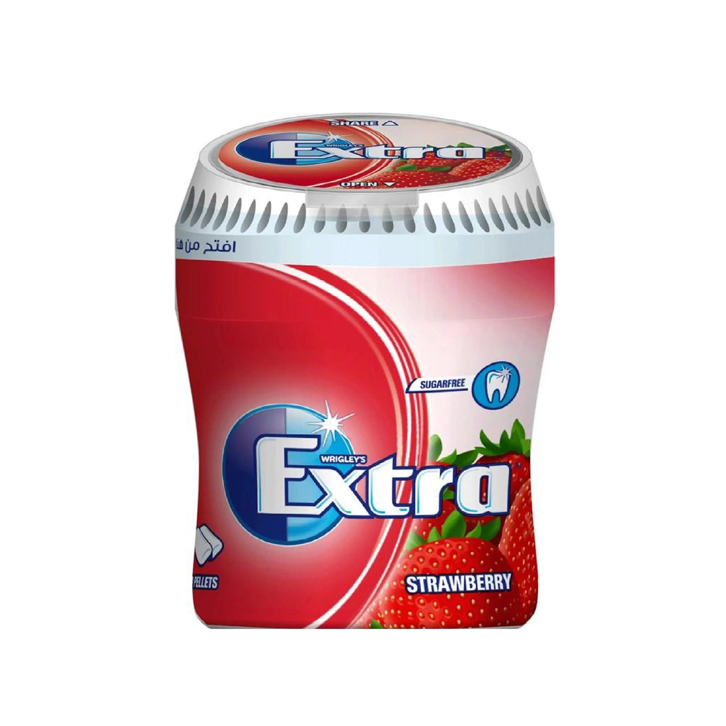 Wrigley's Extra Strawberry Sugar Free Bottle, 84g