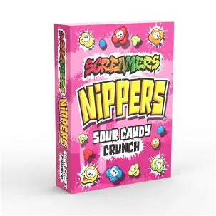 Zed Screamers Nippers Crunch Sour Candy Mini Box, 30g