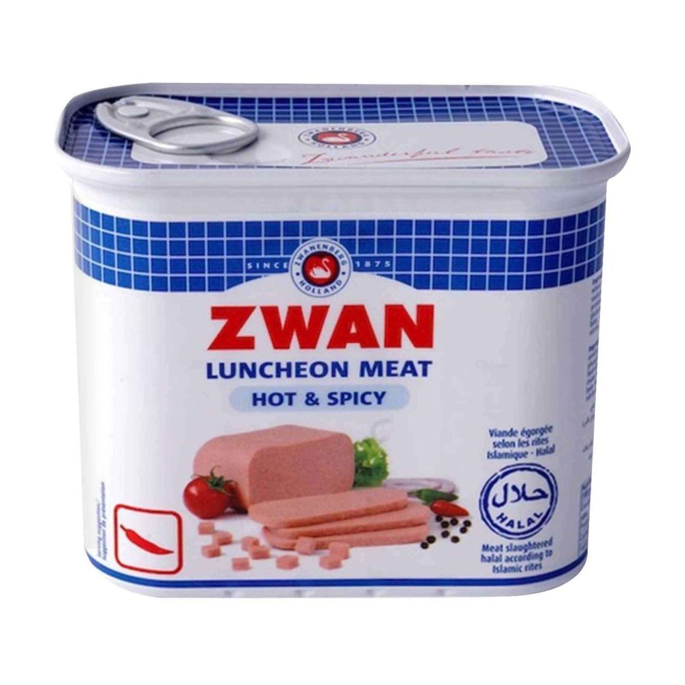 Zwan Hot And Spicy Beef Luncheon Meat 200g