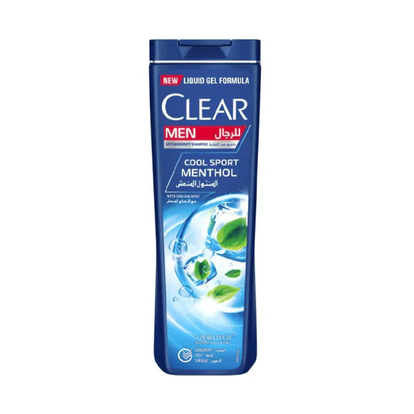 Clear Menthol Refreshing Anti-Dandruff Shampoo, 350ml