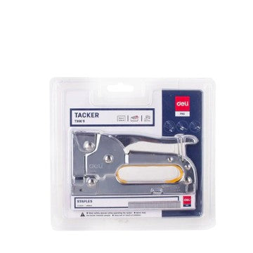 Deli Medium Wood Stapler with Metal Body