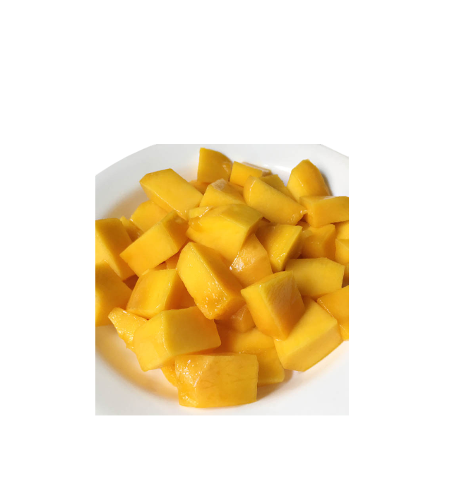 قطع مانجو ناضجة 250 غرام