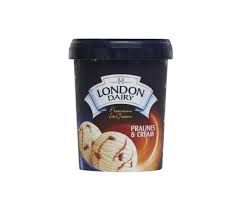 London Dairy Pralines n Cream Ice Cream 500ml