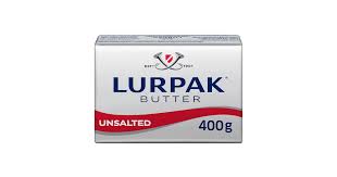 Lurpak Unsalted Butter Block, 400g