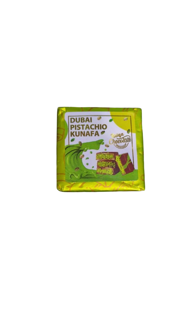 dubai pistachio kunafa chocolate one piece 20g(single)