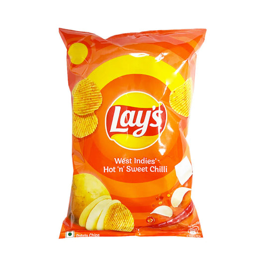 Lay's West Indies Hot 'n' Sweet Chilli Flavour Potato Chips, 50g