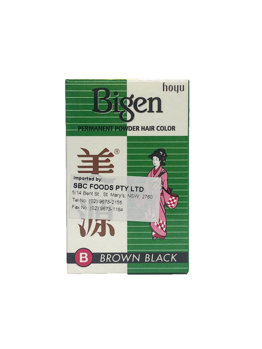 Bigen Brown Black Powder Hair Dye, 6g