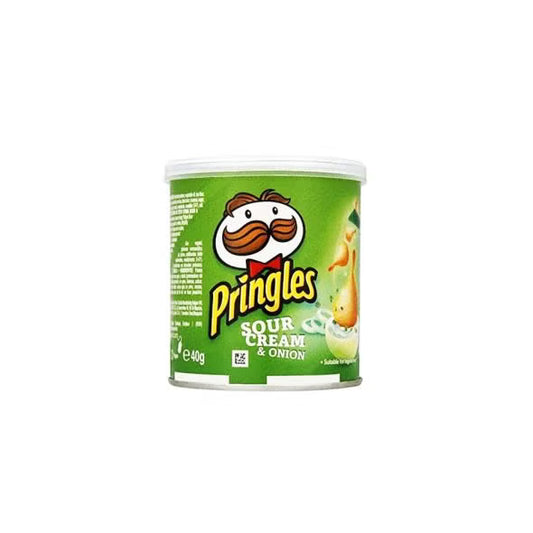 Pringles Sour Cream & Onion Can Chips, 40g