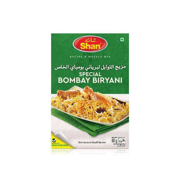 Shan Special Bombay Biryani Recipe & Masala Mix, 60g