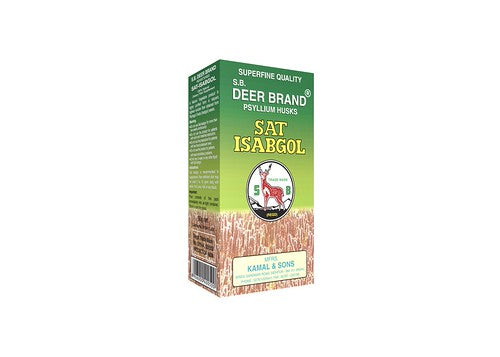 Deer Brand Sat Isabgol Psyllium Husks 50g