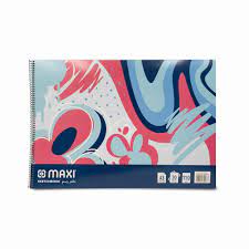 Maxi Spiral Color Sketch Book 20 Sheets A3